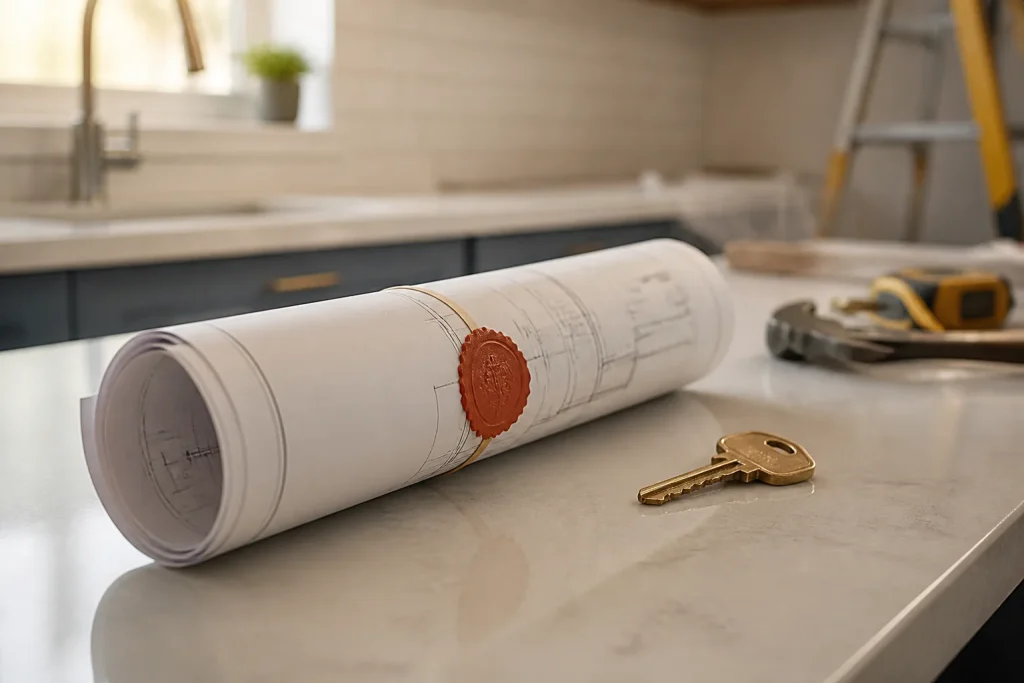Kitchen remodel permits: what to confirm with your local permitting authority on requirements, fees, documents, inspections, and final closeout.